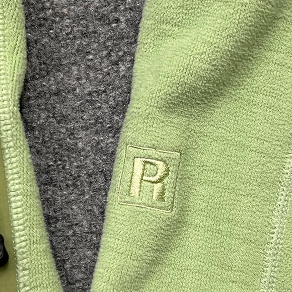 Patagonia R3 Jacket Womens Medium Green Polartec Fleece Lined Full Zip - Picture 5 of 14
